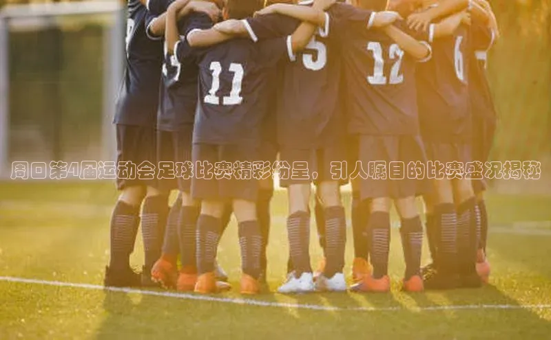 杏盛平台开户华扬联众周口第4届运动会足球比赛精彩纷呈，引人瞩目的比赛盛况揭秘